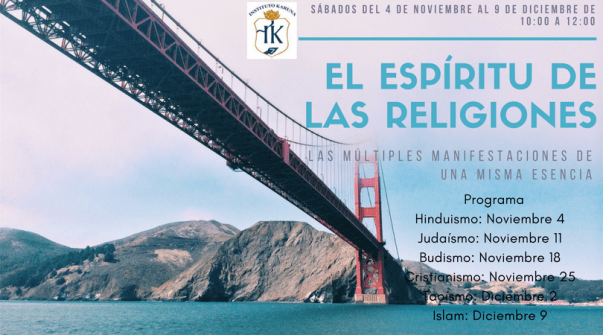 Sábados del 4 de noviembre al 9 de Diciembre de 10-00 a 12-00